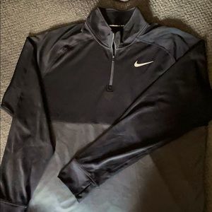 Nike Running Dri-fit black/gray XXL quarter zip